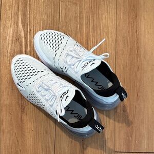 Nike White and Black Athletic Shoes